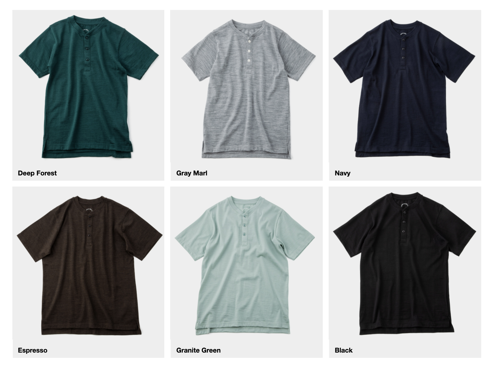 山のオシャレTシャツ暫定１位 山と道「Merino Henry Neck T-shirt ...